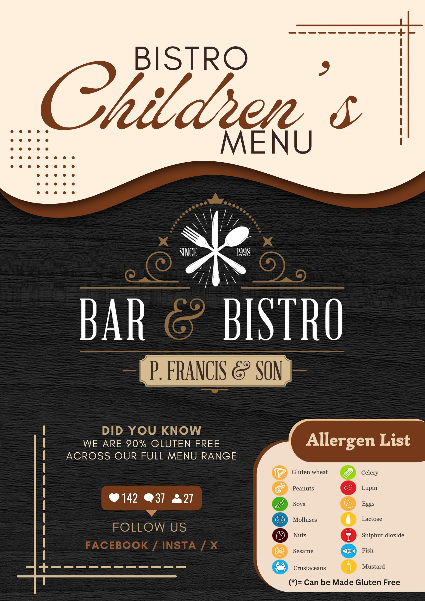 kid menu front 2024